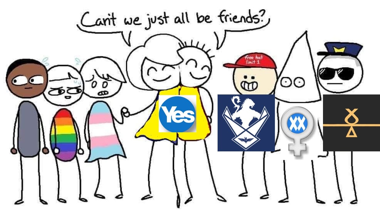 ¨Cant we all be friends